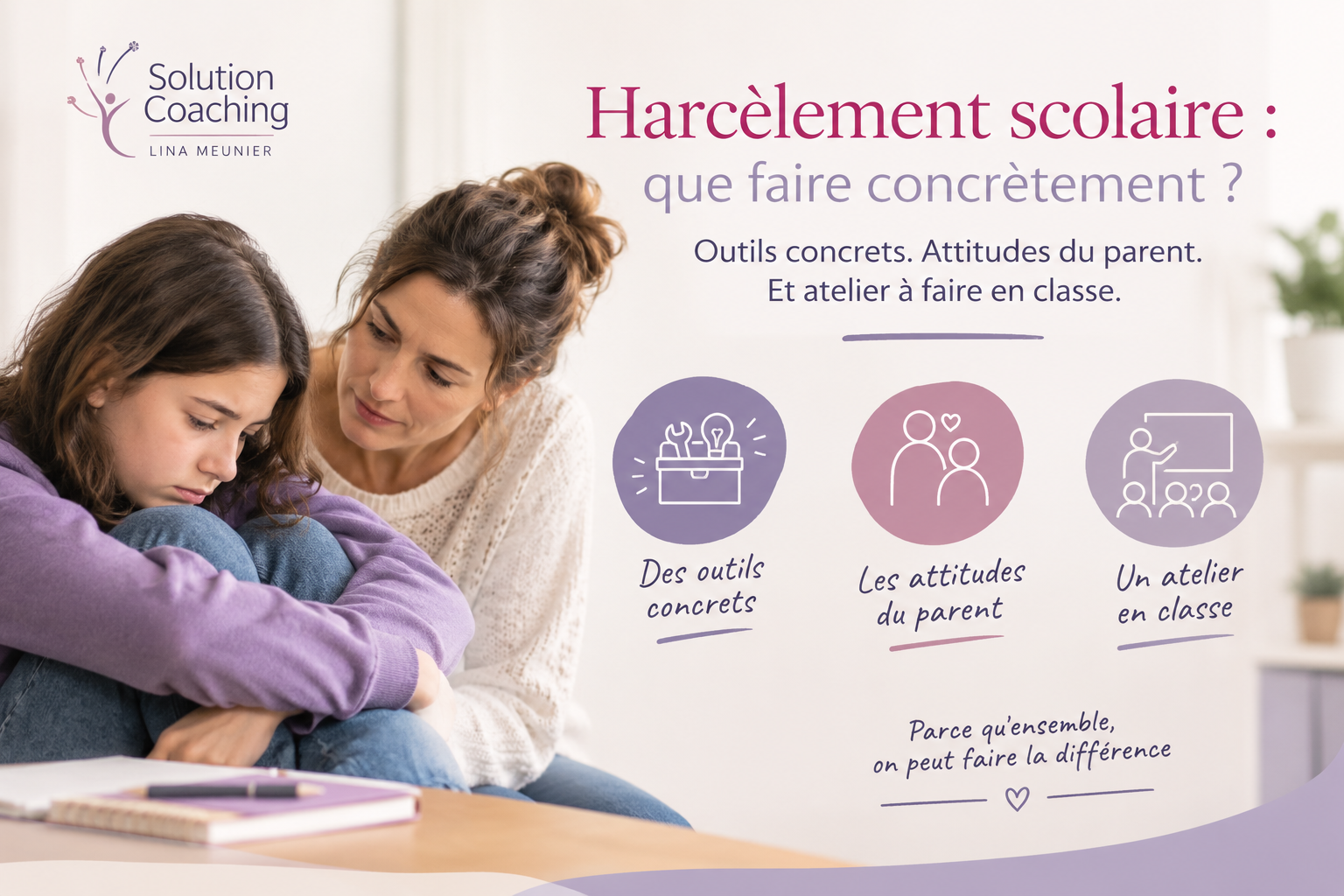 Harcelement enfant et ados que faire concretement pour aider a l ecole et a la maison